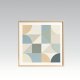 Neutral Geometric Framed Art - Minimalist Abstract Wall Decor