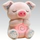 Glowing Pink Pig Plush Toy - Cuddly LED-Stuffed Animal for Kids